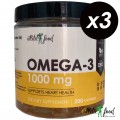 Atletic Food Рыбий жир Омега-3 Omega-3 1000 mg - 600 гел.капсул (3 шт по 200 капс)